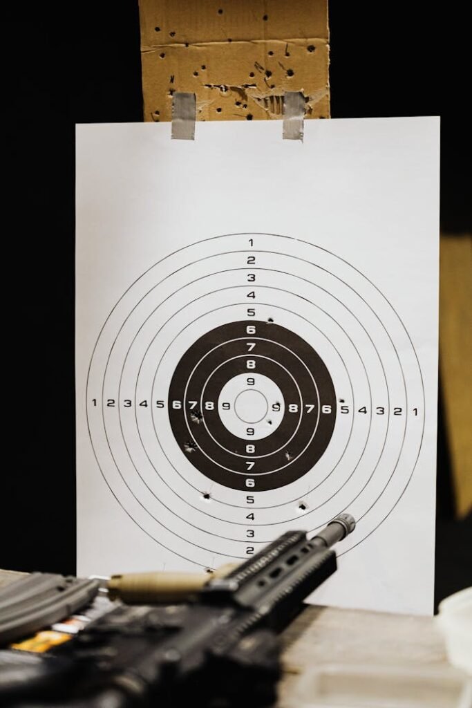 Holes on the Shooting Target